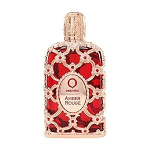 Orientica Amber Rouge 80ml Eau de Parfum Spray | Luxuosa Fragrância Unissex com Âmbar e Algas Marinhas perfumes mujer originales