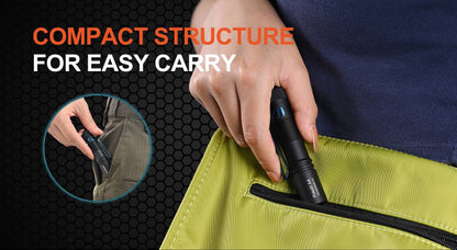 ACEBEAM pokelit AA 14500 Flashlight AA torch 1000 lumen outdoor keychain mini flashlight rechargeable 280 meters flashlight