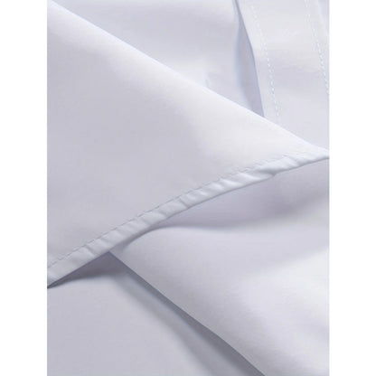 FGKKS New Men Casual Shirt Brand Fashion Solid Color Long Sleeve Elastic Fabric Male Business Dress Shirt