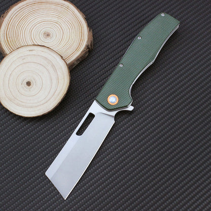 Faca de Bolso Dobrável GT955 Lâmina D2 Cabo Micarta Facas Multiuso para Camping Faca Tática Profissional de Caça ao Ar Livre EDC