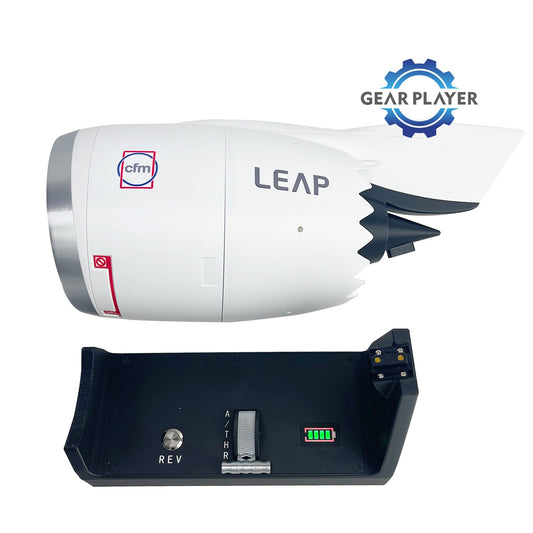 Boeing 747 Turbofan Engine Model Electric Fan Cool Boutique Collection Aircraft Engine Kit for Display and Educational Use