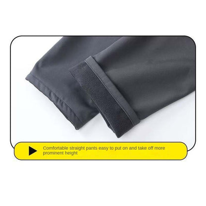 Conjunto de Pesca Masculino de Inverno 2025 Novo Impermeável e Quente Engrossado, Calça de Neve de Algodão, Conjunto Quente de Montanhismo à Prova de Vento