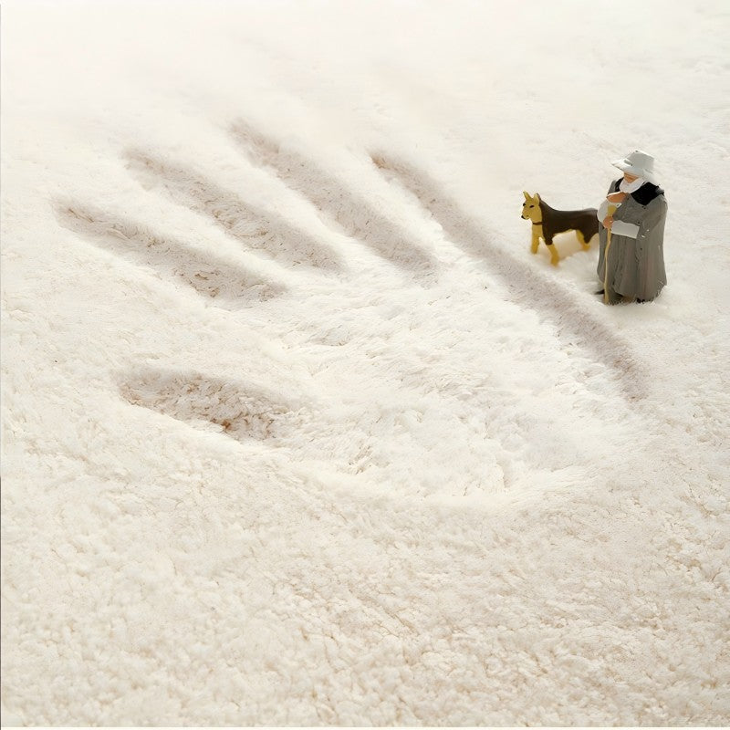 VIKAMA Cartoon Cat Patterned Carpet Home Decor. Provides Warmth For The Living Room And Bedroom Bedside. Non-Slip And Dirt-Proof