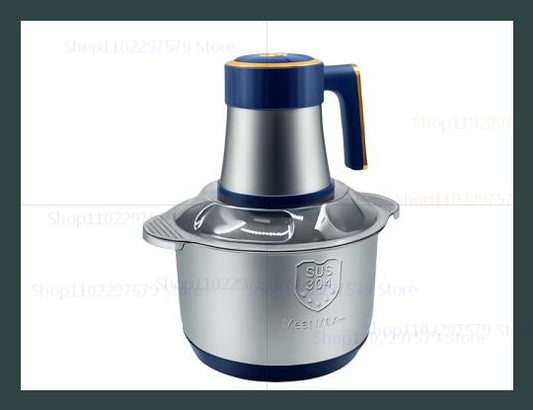 5L Electric Meat Grinders Mixer Machine Stainless Steel Multifunctional Vegetable Slicer Processor Chopper Kitchen Appliances