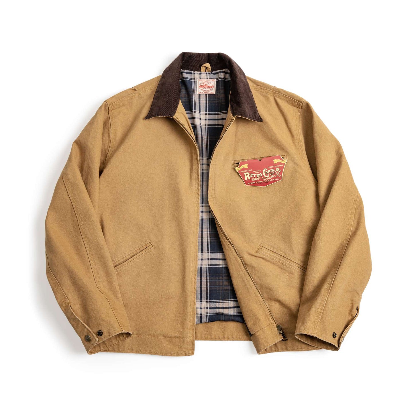 Maden 2024 New Interstellar Same Style Tops Detroit Hunting Jacket J001 American Retro Lapel Street Jacket for Men's Spring