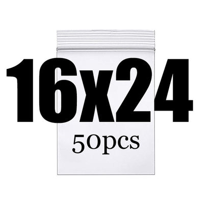 Clear Thick Zip Lock Ziplock Storage Bags Heavy-Duty Transparent Plastic Zip Package Small Jewelry Packing Reclosable Poly Pouch