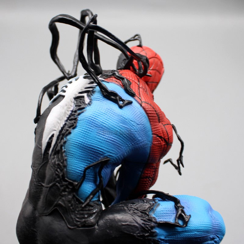 Boneco Homem-Aranha Venom Symbiote Estatuetas Homem-Aranha Boneco Venom Figurine PVC Decoração de Mesa Estátua Modelo Bonecas Brinquedos Presentes de Natal