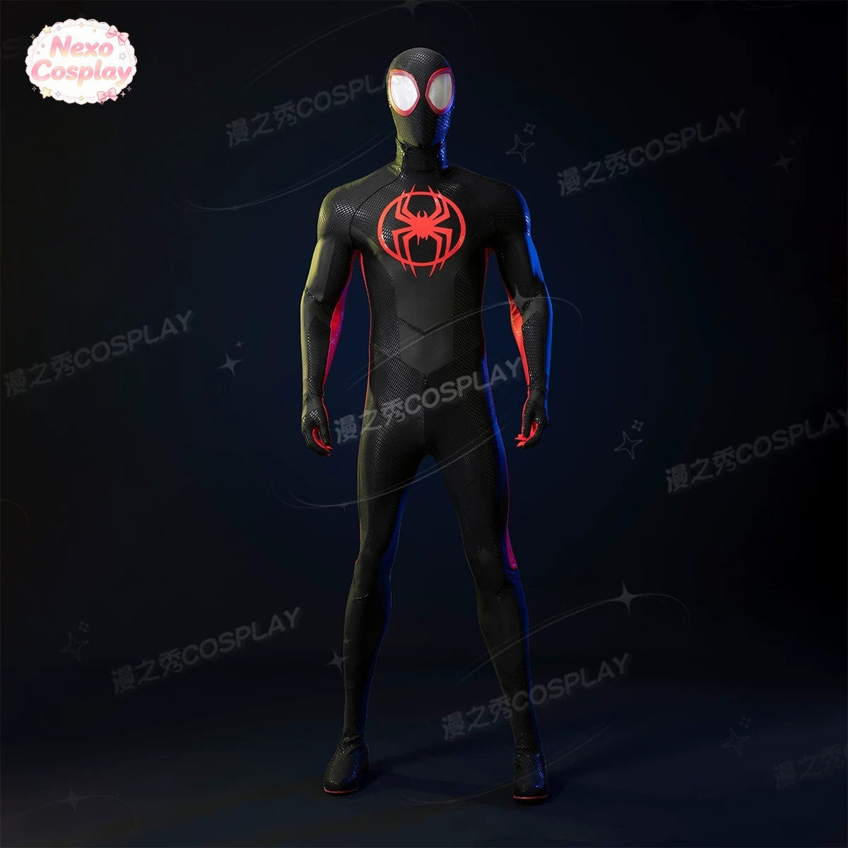 MR Miles Morales Cosplay Costume  Anime Party Uniform Hallowen Play Role Clothes Clothing NexoCosplay