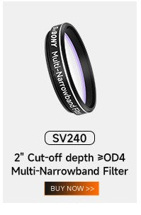 Telescópio Astronômico Refrator Svbony SV48P 90/102mm Abertura OTA com Focador de Duas Velocidades para Astrofotografia de Céu Profundo