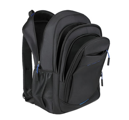 Durable Travel Laptop Backpack - Waterproof, Padded Laptop Compartment, Multiple Pockets, Essential for Business and College Stu