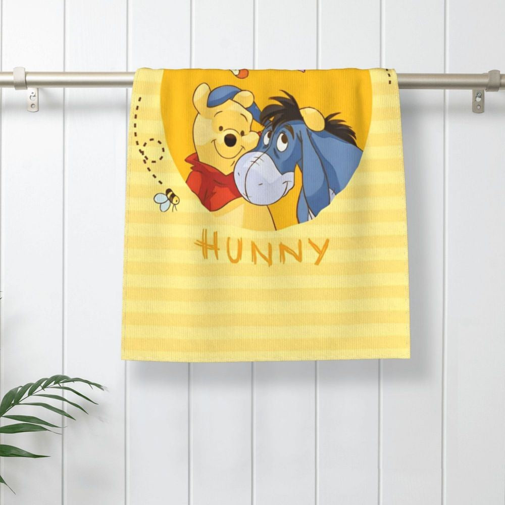 Winnie The Pooh Bear Piglet Merch Towel for Beach New Summer Microfiber Shower Towel No Sand Quick-Dry Surf Towels