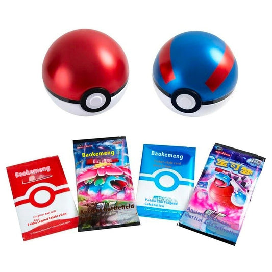 PokeBall Master Balls Premium Ball Gift Box Pokemon Cards Ptcg Simplified Chinese Original Pack Children Birthday Christmas Toy