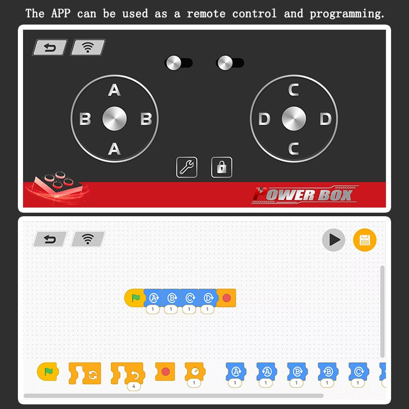 Brinquedo de Controle Remoto Programável com Blocos de Construção de Braço Robótico STEM Aprendizagem Cultivo do interesse em engenharia mecânica