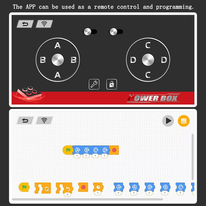 Brinquedo de Controle Remoto Programável com Blocos de Construção de Braço Robótico STEM Aprendizagem Cultivo do interesse em engenharia mecânica