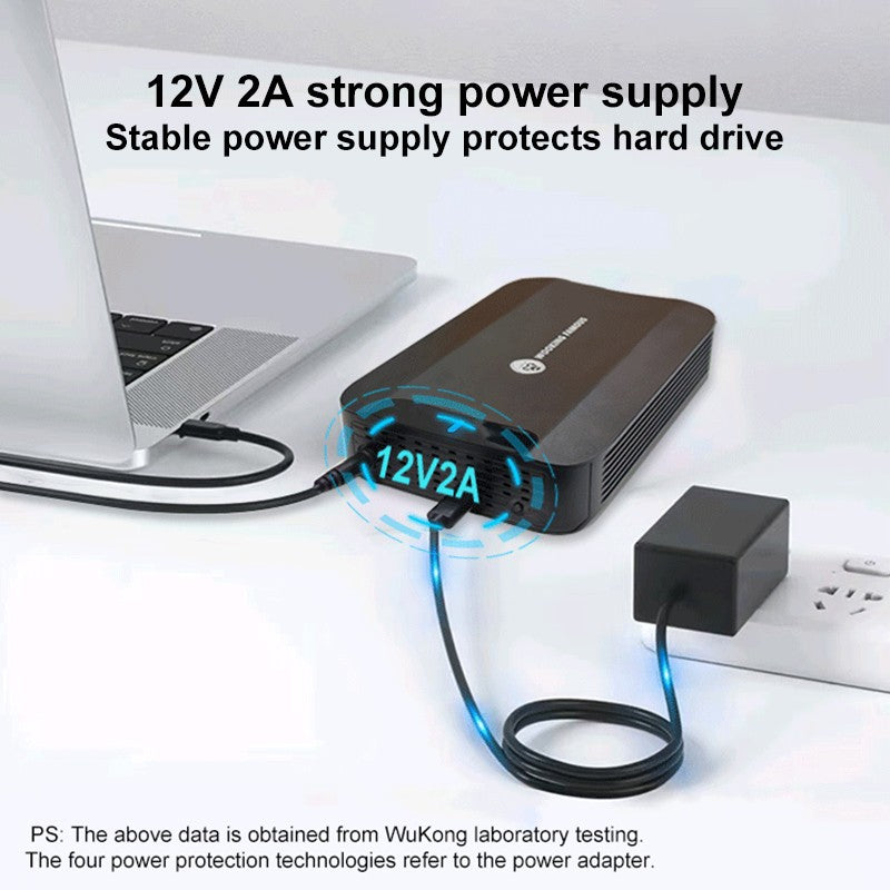 CoolFish HDD 3.5'' External Hard Disk 3TB/4TB/6TB/8TB/10TB/12TB TypeC Hard Drive External Storage Decives Hard Disks for PC/ Mac