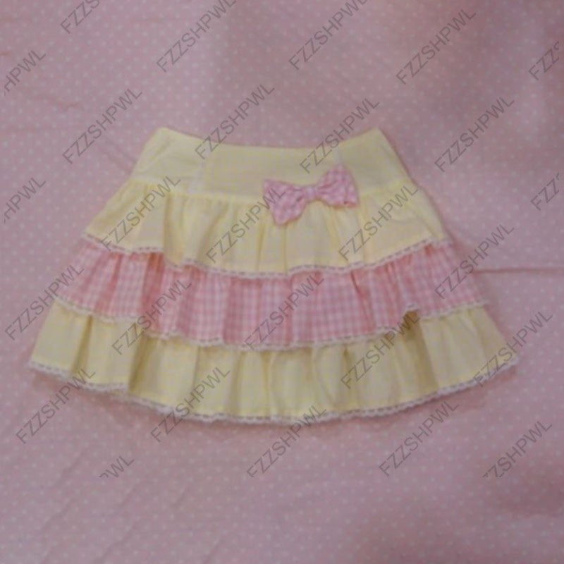 Women's Skirt Fashion Streetwear Pink Polka Dot Pattern Sports Casual Style vintage Y2K Emo Girls Sweet Harajuku Cute Slim Skirt