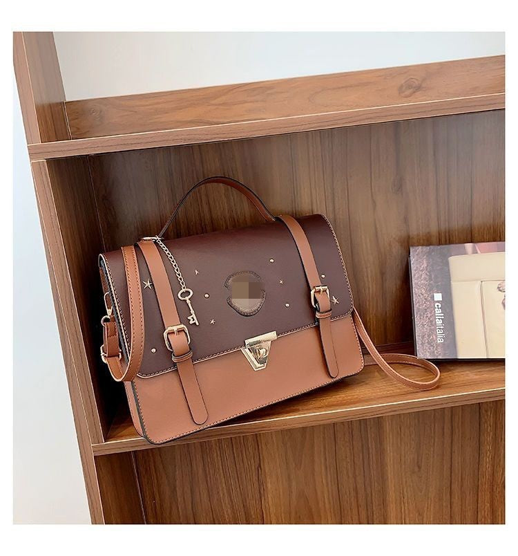 Magic Academy Style Cambridge Bag Handheld Crossbody British Style Postman Bag