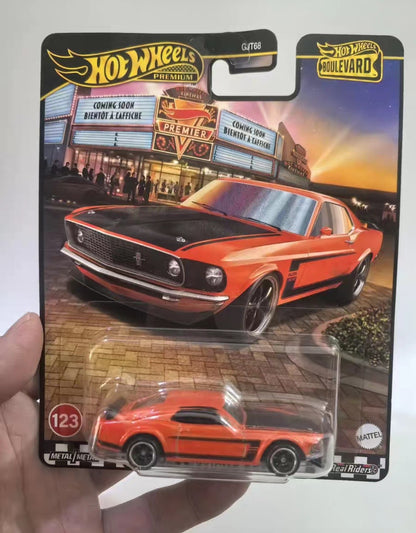 Hot Wheels Carros BOULEVARD Porsche Carrera 2.7 RS Bugatti Chiron 1/64 Modelo de Metal Fundido Coleção Veículos de Brinquedo GJT68