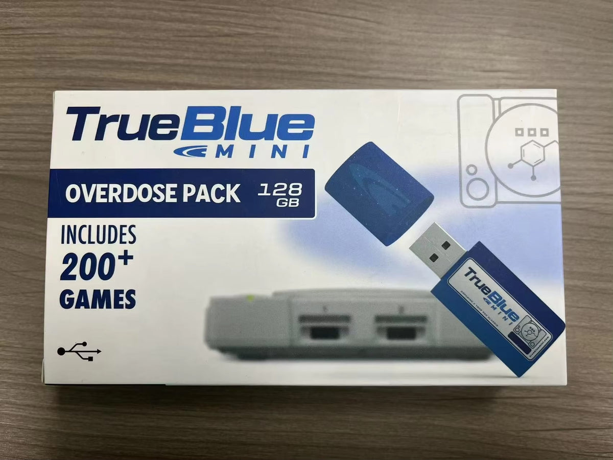 For True Blue Mini PACK CRACKHEAD/METH/WEED PACK64G/FIGHT PACK32GB/OVERDOSE PACK128GB For Genesis/Mega Drive/Playstation Classic