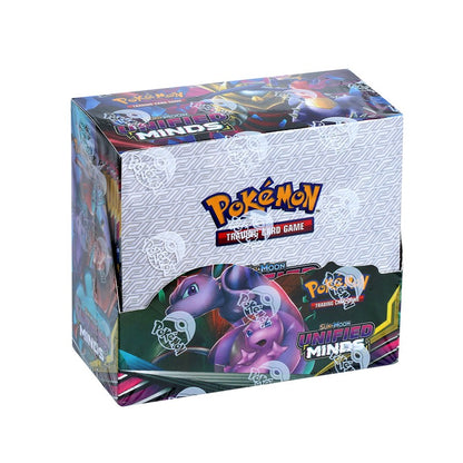 324/360Pcs/Set Pokémon Estrelas Cintilantes União de Equipes Escuridão Incendiária Sol Lua Evoluções Cartão Booster de Batalha de Negociação em Inglês