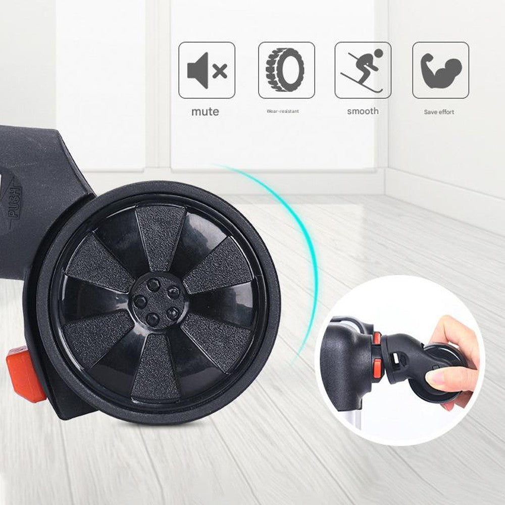 Cosmetic Case Rolling Luggage Makeup Train Trolley Large Capacity Suitcase with Lock Swivel Wheels For Salon Barber Manicurist