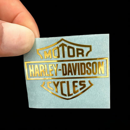 Adesivo de metal Harley Davidson Logo Tanque de Motocicleta Capacete Emblema Decalque