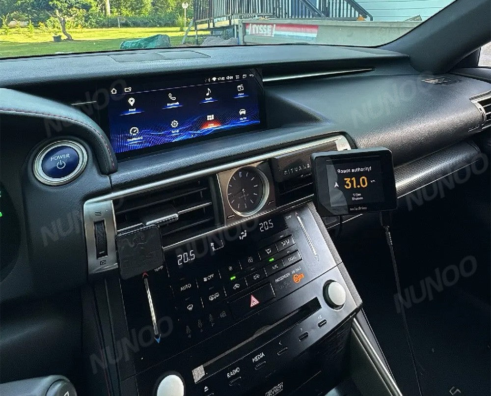 Nunoo Android 14 Wireless Carplay Auto Radio For Lexus IS RC 200 250 300 350 200t 300h Multimedia Player Navigation GPS DSP