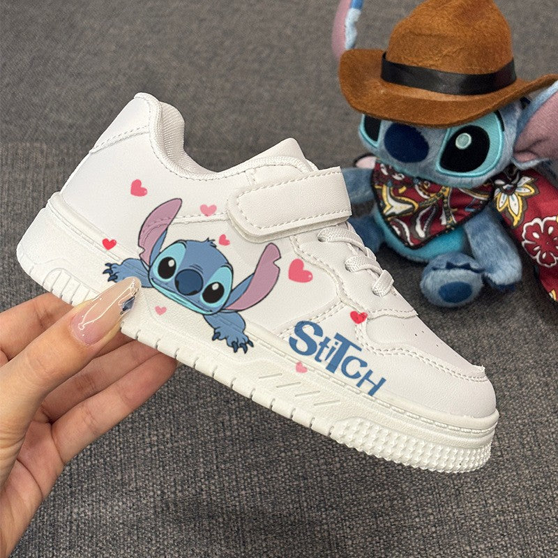 stitch shoes kids Children shoes Student Casual Sneakers boys Running Fashion 8 and 9 year old girls Shoes Christmas Gift