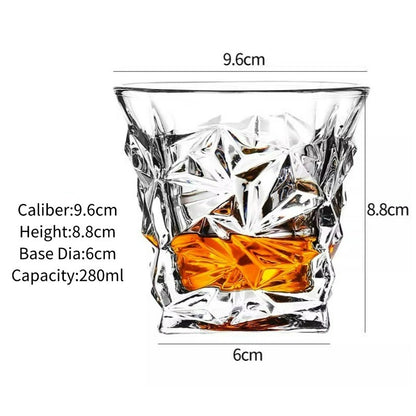 Copos de Uísque,Copo de Uísque Gravado,Copos de Uísque Old Fashioned,Copos de Scotch Clássicos,Presente Perfeito para Amantes de Scotch