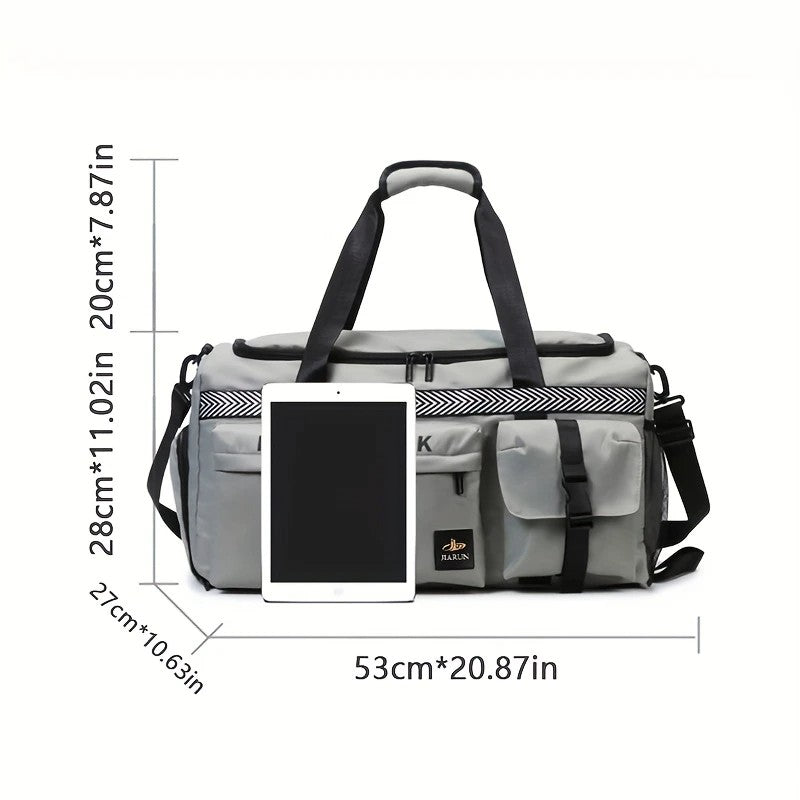 Fashion Travel Duffel Bag Short Trip Backpack for Airlines Carry On Bag Lightweight Multifunctional Large Capacity Sports Bag