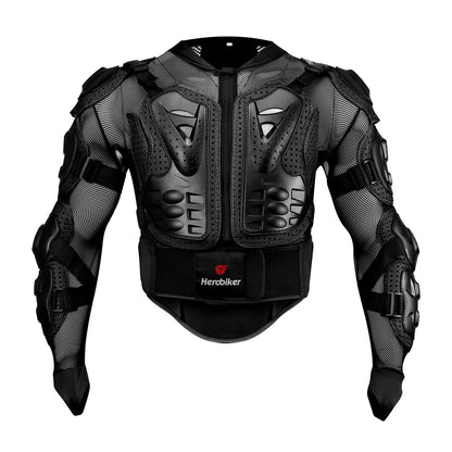 New Motorcycle Jackets Men's Full Body Armor Protection Jackets Motocross Enduro Racing Moto Protective Equipment Clothes S-4XL