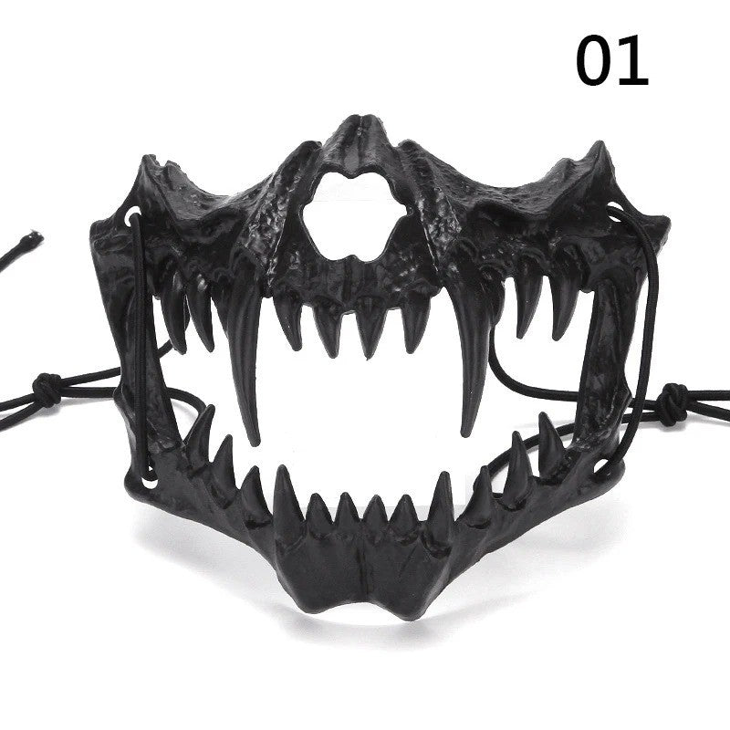 Bloody Scary Nun Mask Horror Cosplay Latex Demon Ghost Face Mask with Headscarf Halloween Party Costume Accessory
