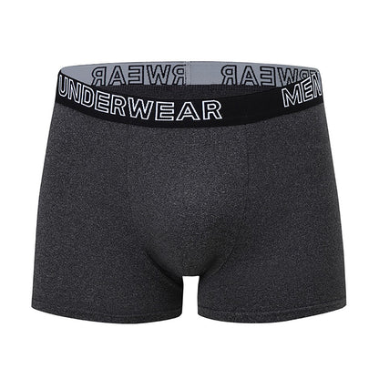 4/10 Piece Men's Black Fashionable Sexy Simple Underwear Boxer Shorts Plus Size Comfortable Versatile Casual Sports Beach Shorts