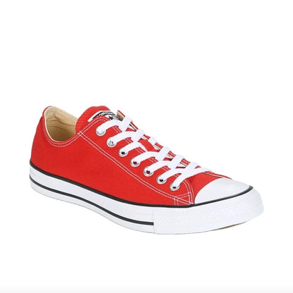 Converse Chuck Taylor All Star Men's and Women's Skateboarding Shoes, Impact Resistance, Durable, Daily Sneakers, Red