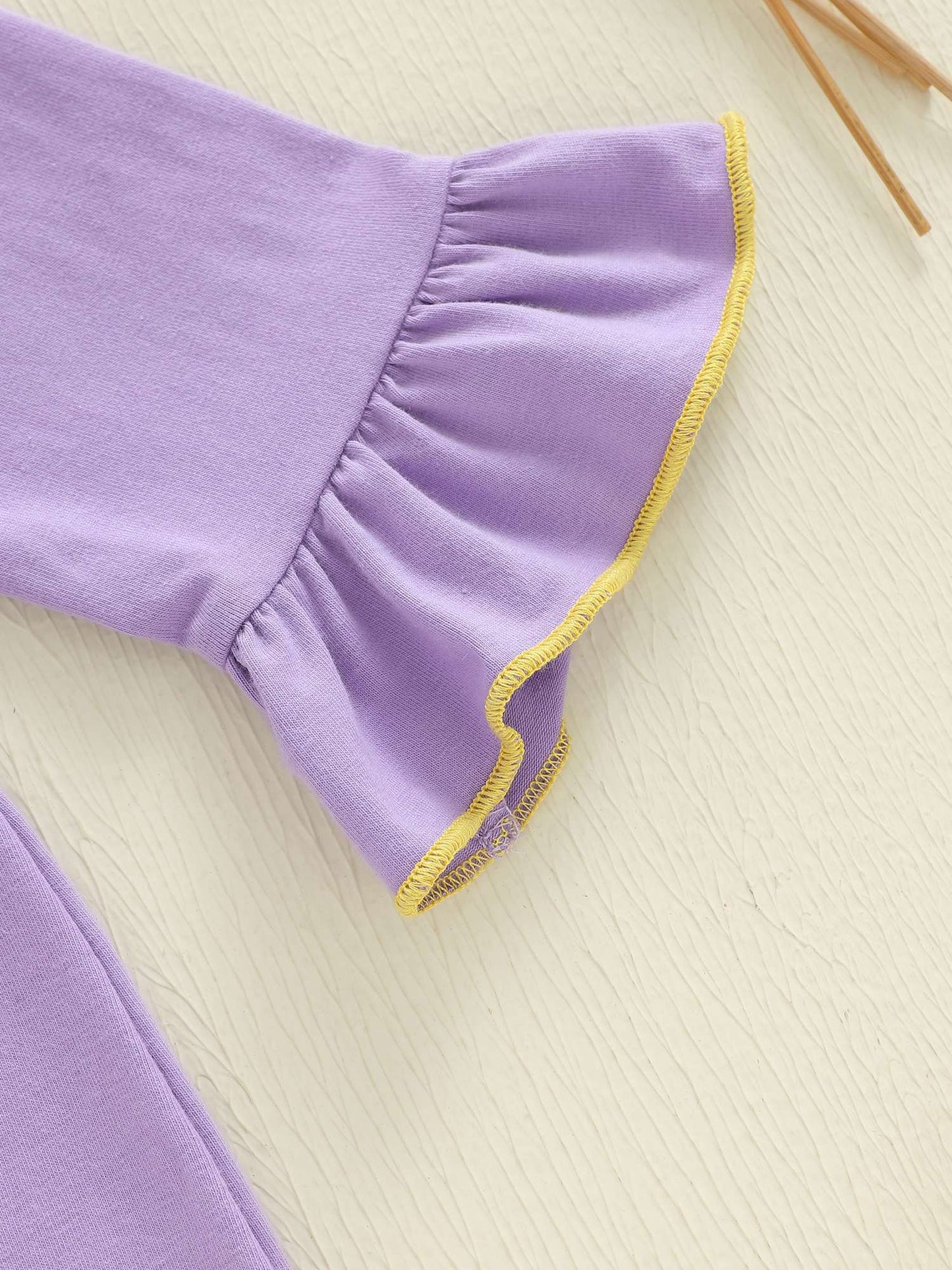 Suefunskry Baby Girl Mardi Gras Themed Romper Letter Crown Embroidery Long Sleeve Round Neck Jumpsuit with Bow Headband