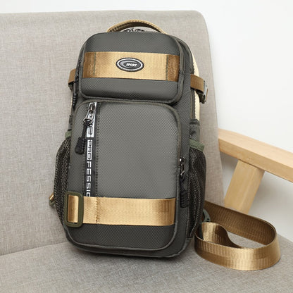 Fashion Multifunction Men's Shoulder Bag Outdoor Sling Crossbody Bags For Male Travel Trend High Capacity Sport Chest Bag