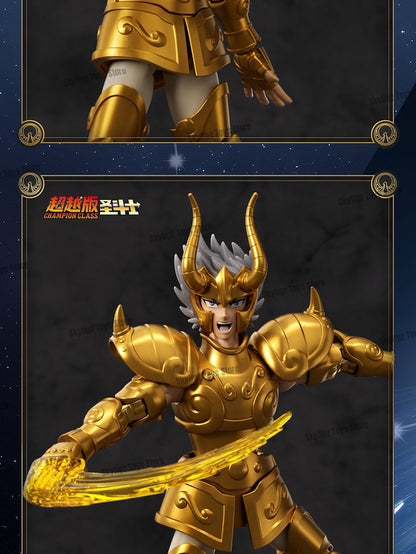 BLOKEES Saint Seiya Segunda Edição Touro Dragão Capricórnio Sagitário Boneco de Ação Anime Brinquedos Presente de Natal Em Estoque