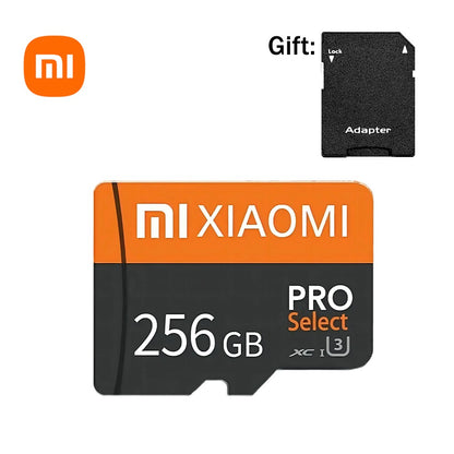 Cartão SD Xiaomi 2 TB 1 TB V30 Mini Micro Cartão Tarjeta SD Cartão de Memória Flash 128 GB 512 GB para Armazenamento de Arquivos de Alta Velocidade Cartão de Videogames