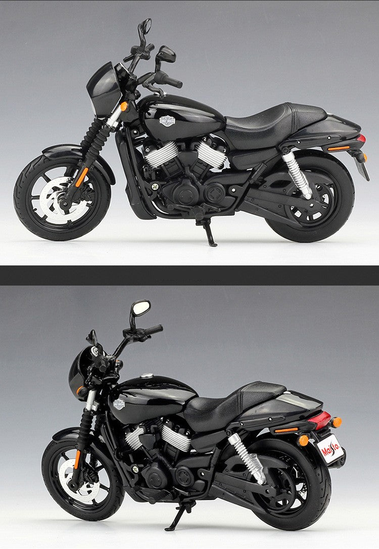 Maisto 1:12 Harley 2015 Street 750 Liga Moto Modelo Diecast Metal Brinquedo Corrida Moto Modelo Simulação Coleção Presente Infantil