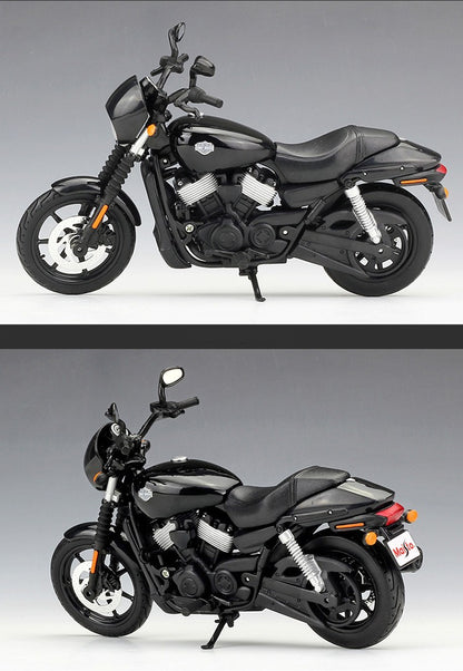 Maisto 1:12 Harley 2015 Street 750 Liga Moto Modelo Diecast Metal Brinquedo Corrida Moto Modelo Simulação Coleção Presente Infantil