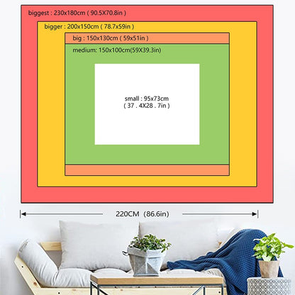 3D Wolf Dog Breakthrough Wall Tapestry-Suitable for Living Room, Bedroom, Dormitory Decorative Wall Art Hanging Cloth