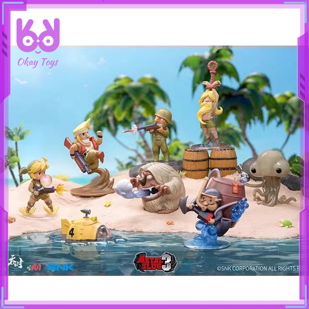 TUNSHI Studio METAL SLUG 3 figuras de anime Coleção de jogos clássicos de tiro japoneses Presente de aniversário para brinquedos infantis