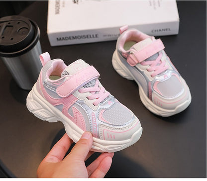 2025 Spring Autumn New Boys Kids Sport Shoes Girl Baby Toddler Mesh Breathable Casual Running Shoes Soft Soled Children Sneakers