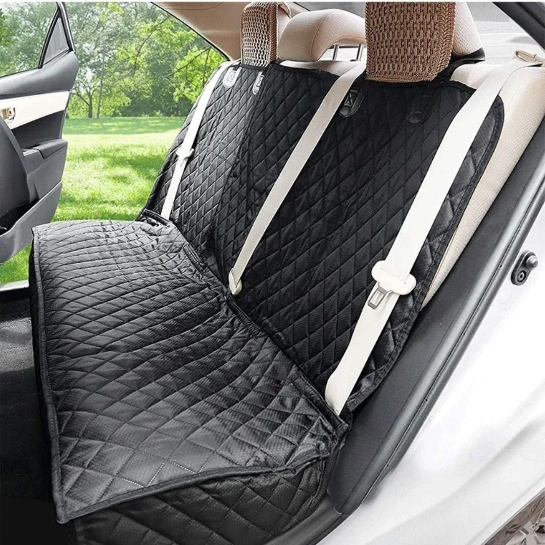 Capa de Assento de Carro para Cães, Transportador de Pets, Colchão Protetor de Assento de Carro Impermeável para Cães com Apoio de Braço Central