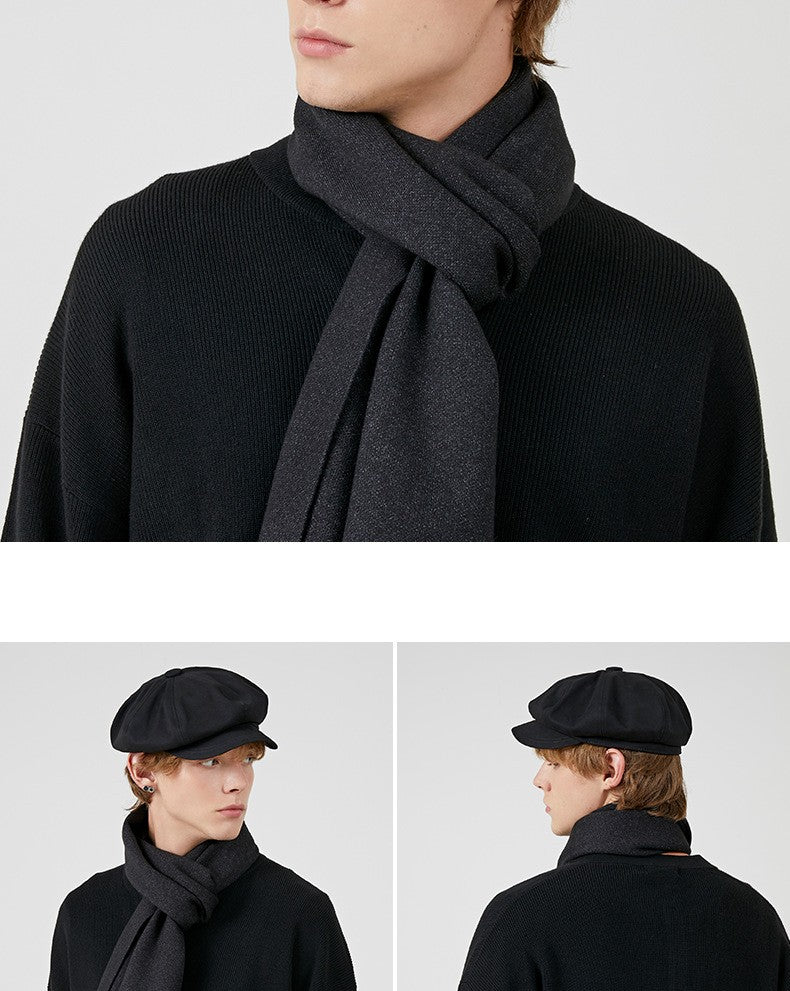 Beret Men's Fashion Spring and Summer Versatile Newsboy Cap Painter's Cap British Vintage Hat Octagonal Cap for Men and Women