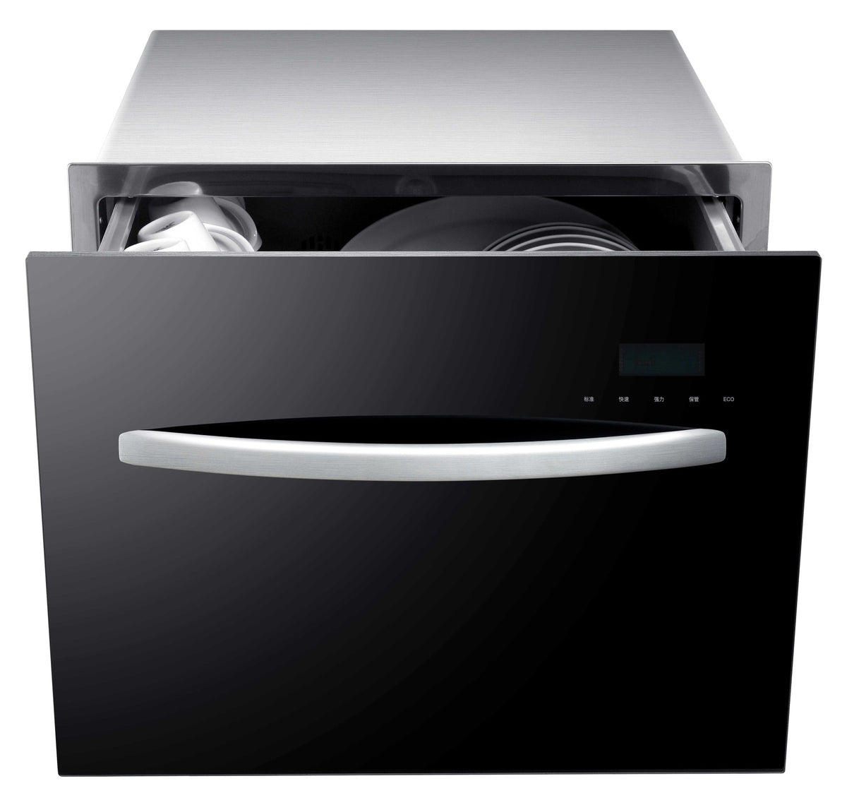 Drawer Dishwasher 8 Sets Automatic Built-in Dish Machine Major Kitchen Appliances