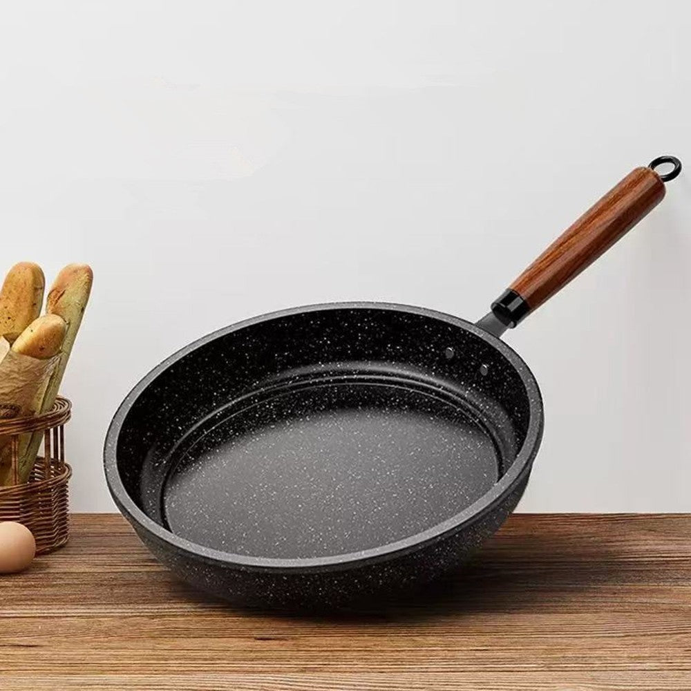 30cm Frying Pan Wok Pan Non-Stick Pan With Cover Household Kitchen Utensils Induction Gas Stove Universal Pot Steak Pancake Pan