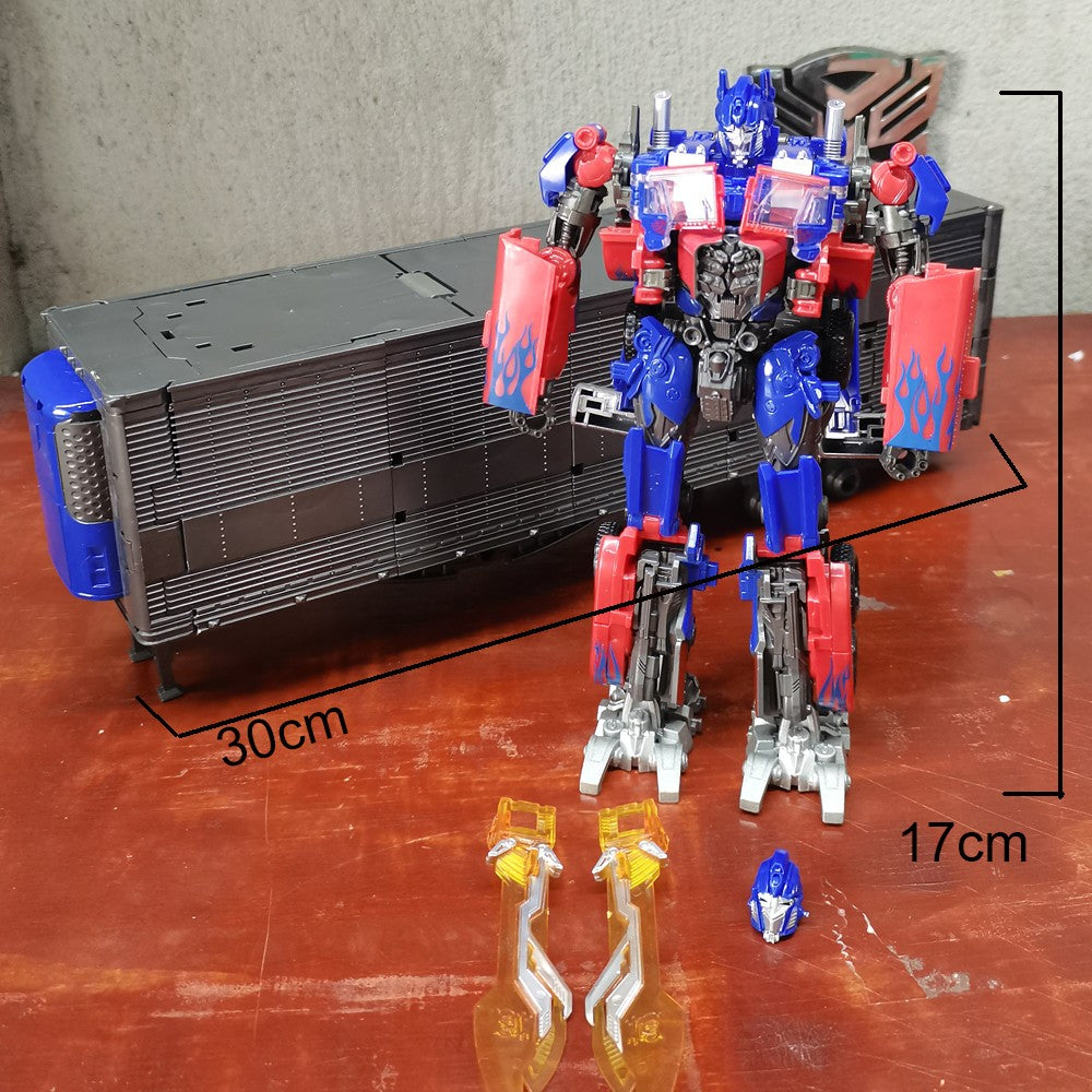 Baiwei Trailers TW1122 Brinquedos de Transformação Optimus Commander Robô TW1022 Contêiner Tático CY01 Modelo KIT Figura de Deformação