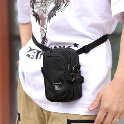 Waist Pack Men's Casual Travel Purse Waterproof Belt Zipper Tactical Outdoor Fanny Pack Phone Pocket Chest Sling Bag
