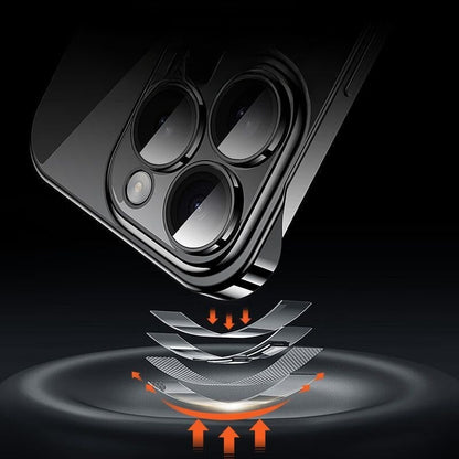 Ultra Thin Frameless Case for Iphone 17promax Air Slim Hard Shockproof Bumper Transparent Cover For iPhone17 17pro air
